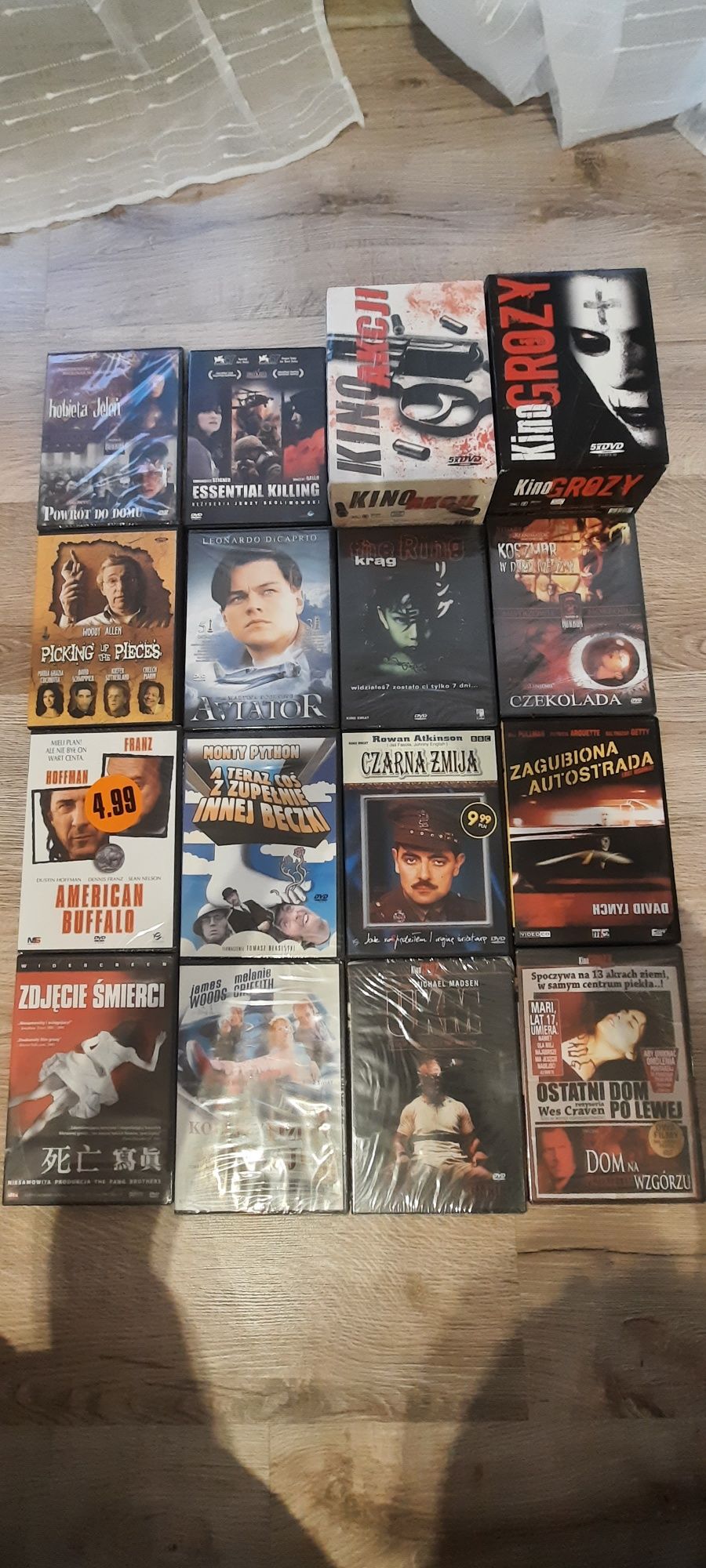 Filmy DVD pakiet 144 filmy