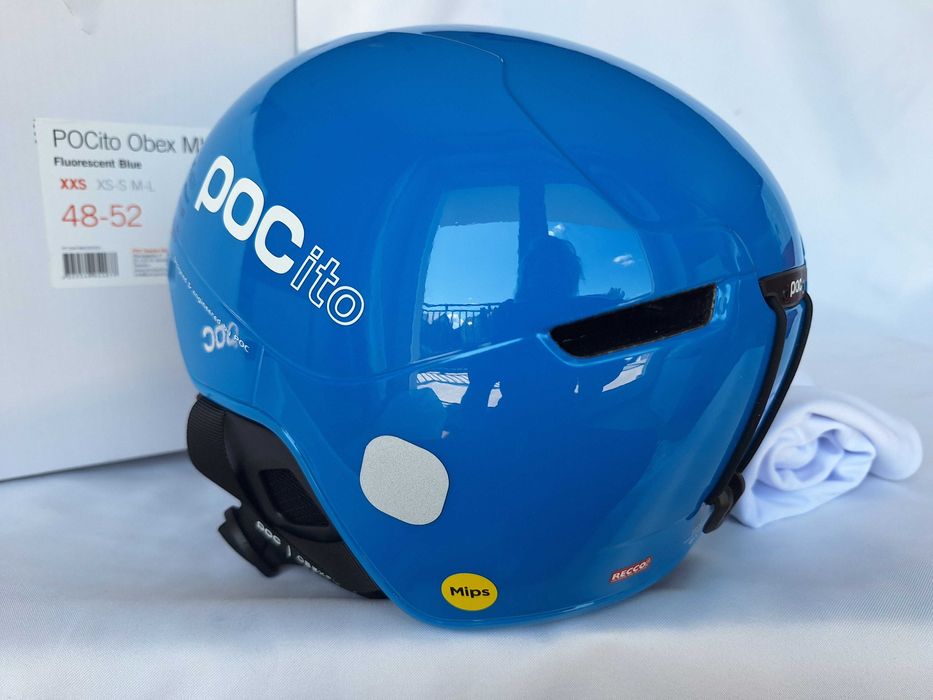 Kask dziecięcy POC POCito Obex Mips Fluorescent Blue XXS 48-52cm