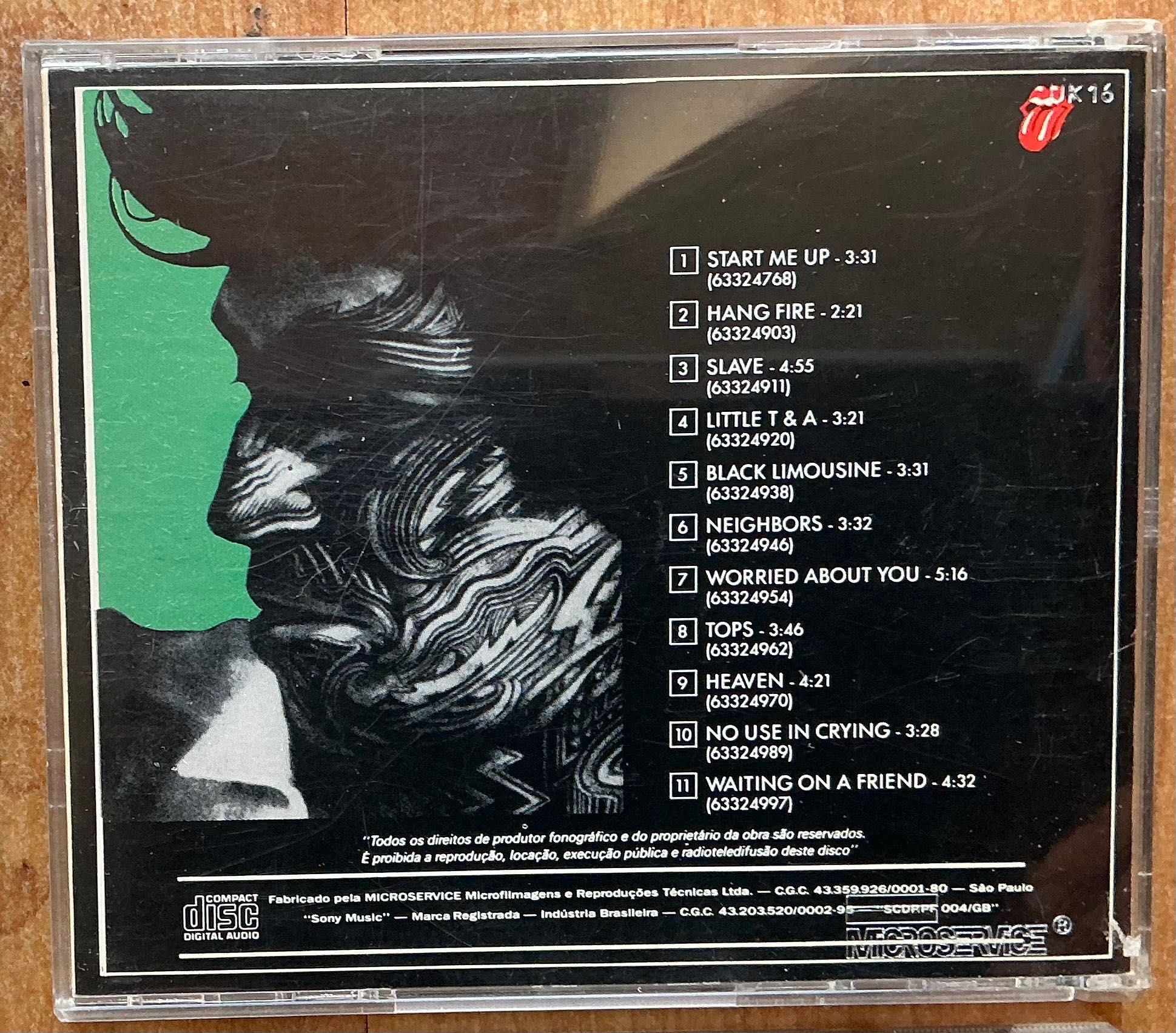 08 CDs Rollings Stones