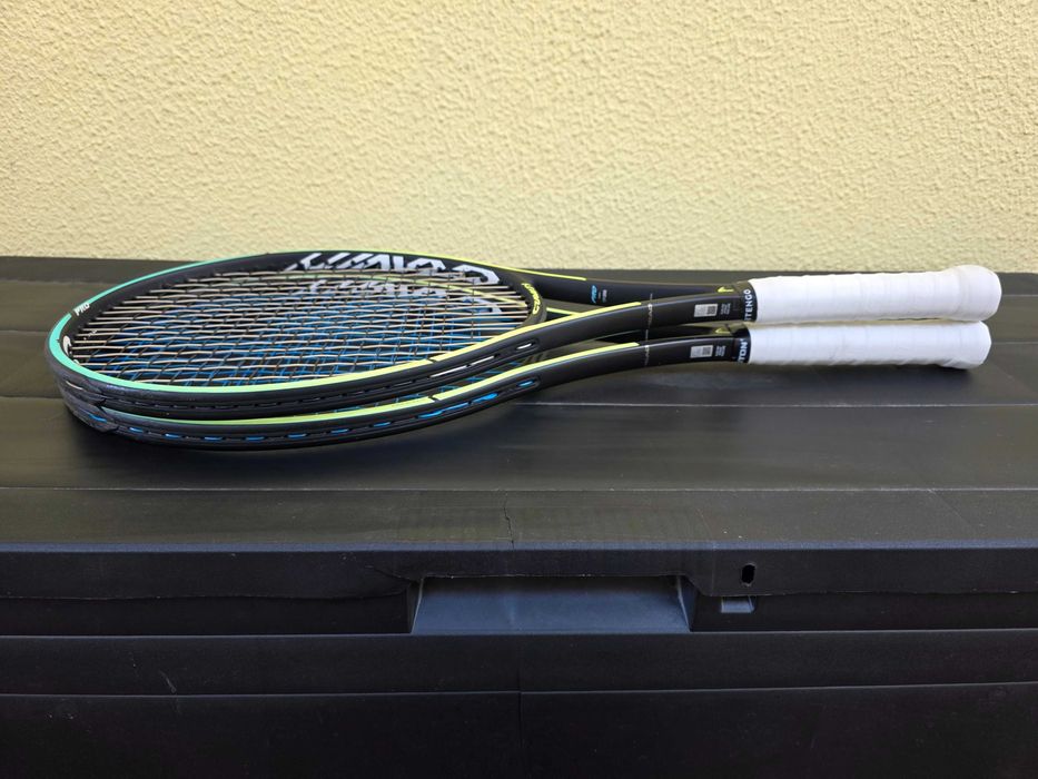 Par de Head Gravity Pro (Grip 2) - Impecáveis + OFERTA Saco