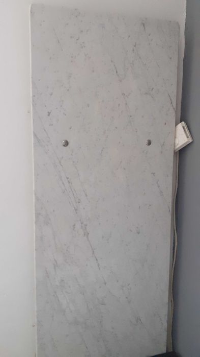 Grzejnik marmurowy z termostatem 179x49x3 cm Ozdobny