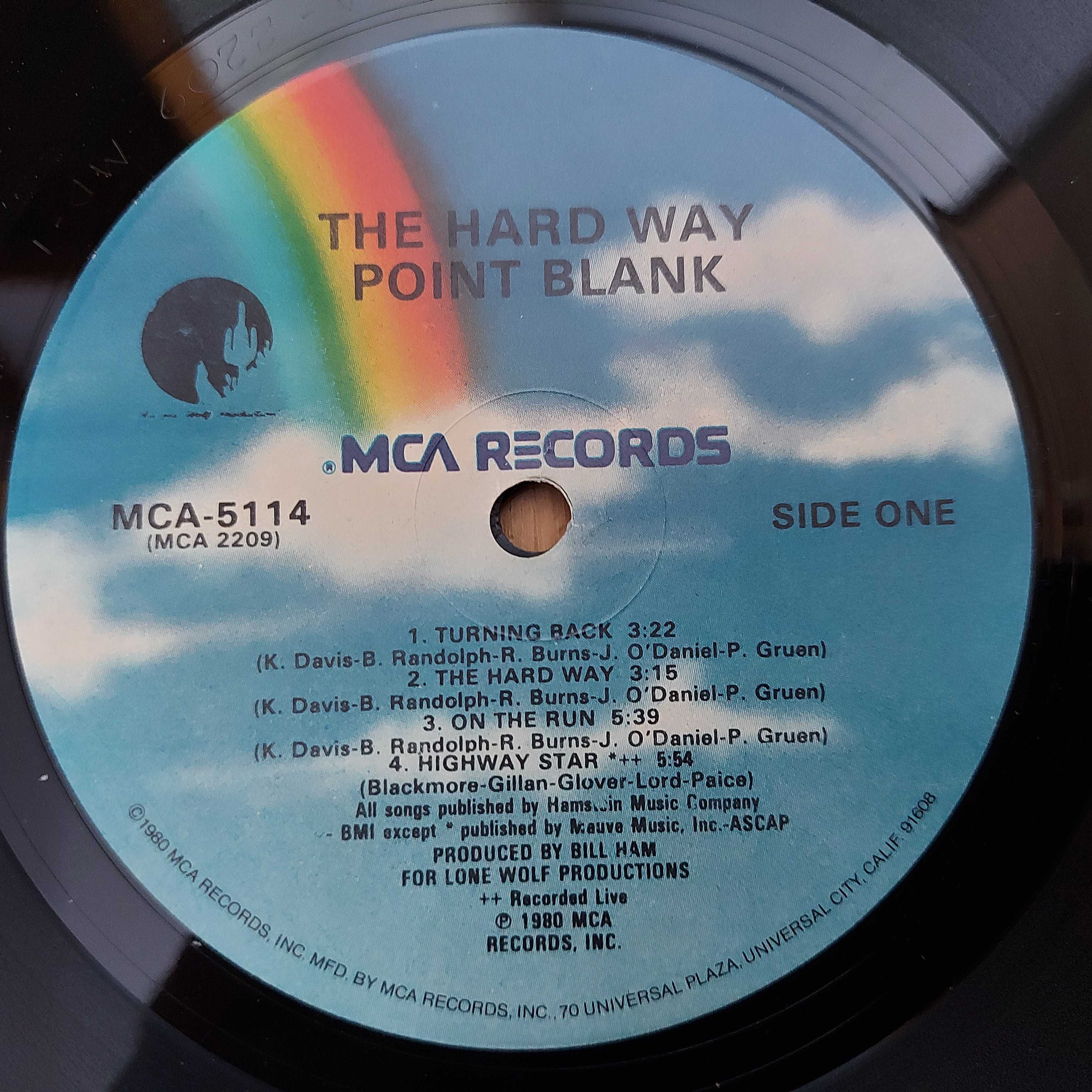 Point Blank The Hard Way  1980  USA  (VG+/EX-)