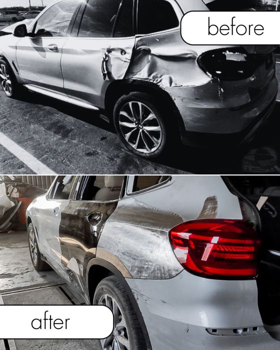 Кузовний ремонт / Рихтовка алюмінію