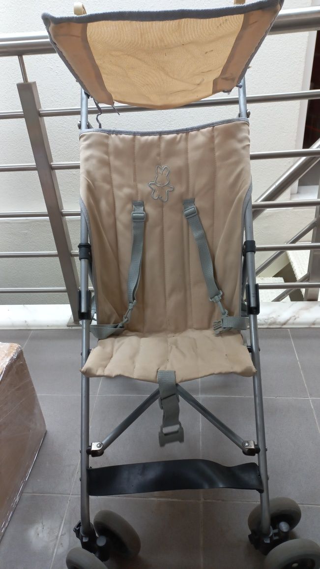 Carrinho bengala com protecção sol