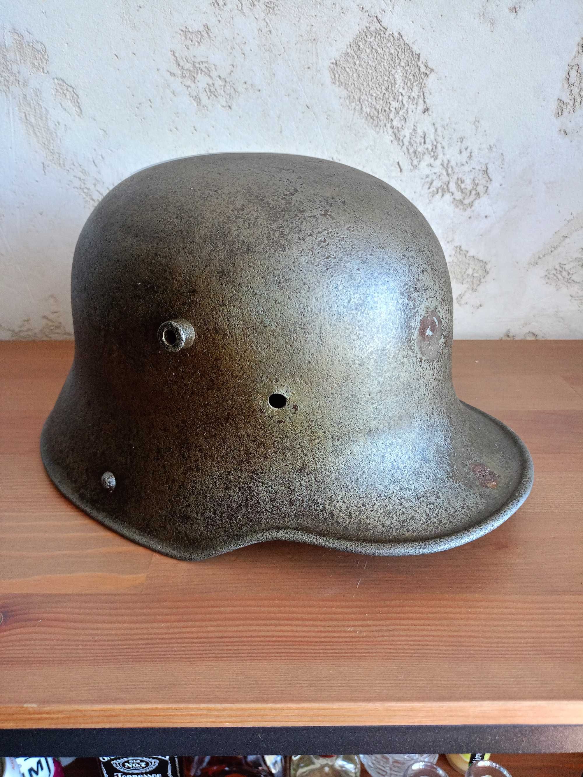 Hełm Niemiecki M16 M17 Stahlhelm Zdrowy pierwsza wojna
