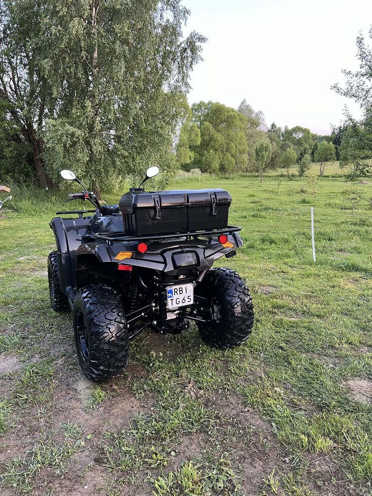 CFMoto Goes  500 Long 2024, dwa kpl opon, pług