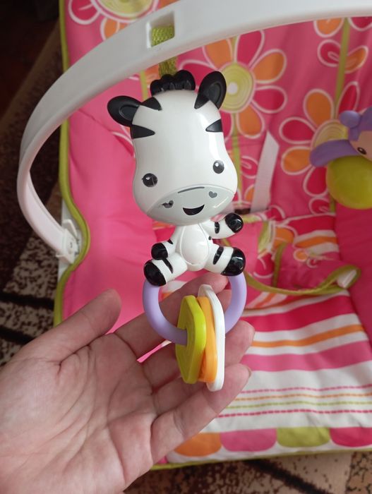 Шезлонг, дитяча гойдалка Fisher price