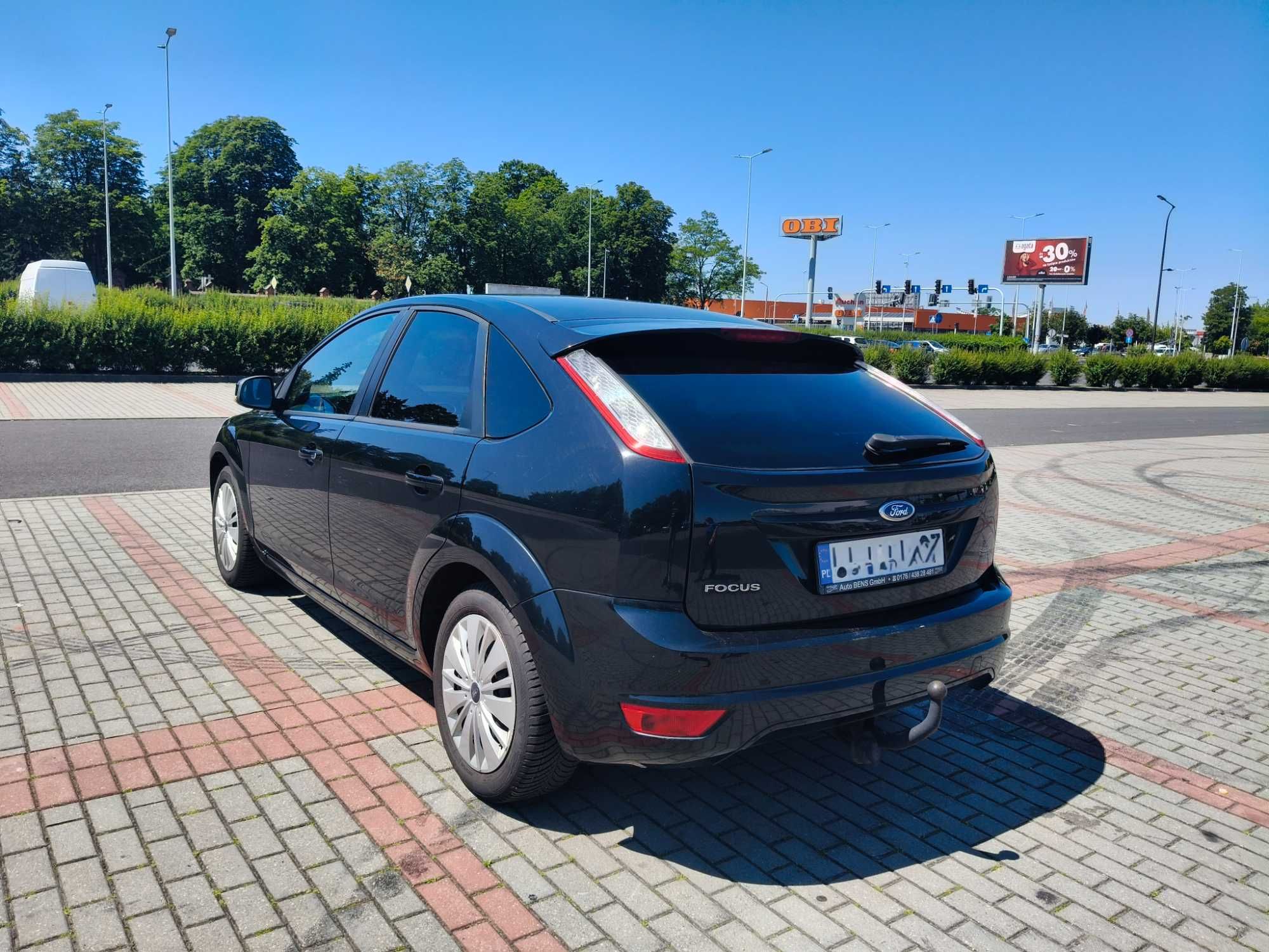 Ford Focus MK2 Hatchback z 2009r. 1.8 benzyna, Black Magic, z Niemiec