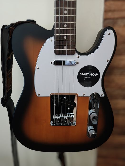Squyer Fender Debut Collection Guitarra elétrica Telecaster sunburst