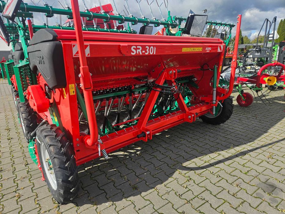 Siewnik zbożowy AGRO-MASZ SR301 3m !!! 2025 dostawa OD RĘKI
