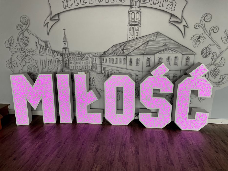 Sprzedam napis MILOSC