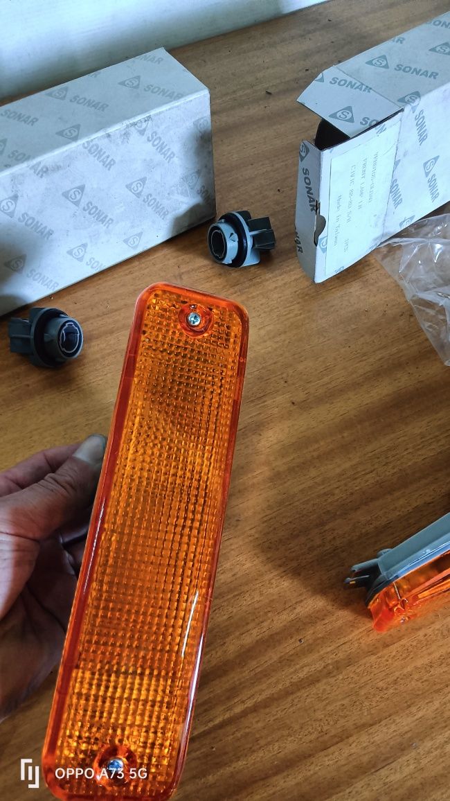 Piscas de parachoques Honda Civic 1988 novos