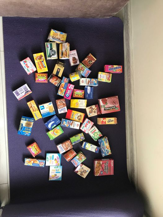 kartoniki  akcesoria do zabawy w sklep