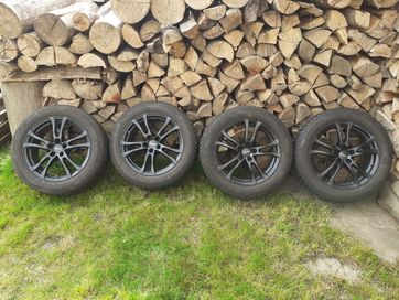 Alufelgi Felgi 18 5x112 ANZIO 8Jx18 ET40 Opony Zimowe NOKIAN SUV OPIS