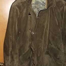 Blusão em pele autentica com capuz removivel L-XL Arturo.