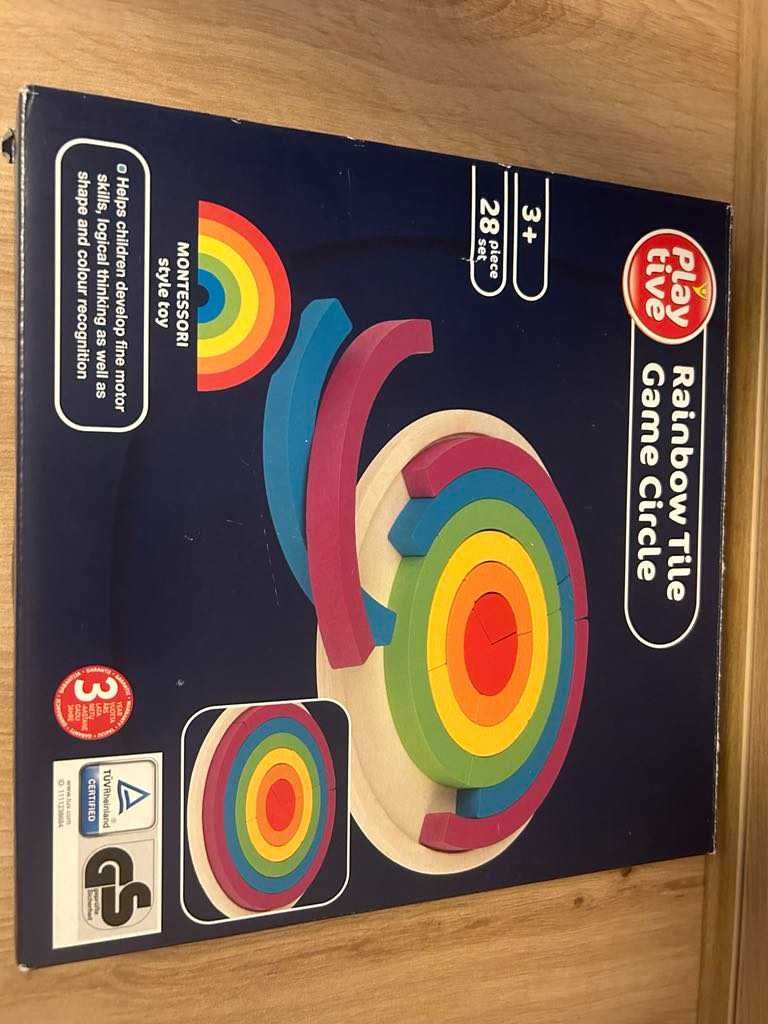 Gra układanka rainbow tile lidl