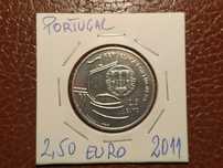 145 moeda Portuguesa de 2,50 euro de 2011 Universidade