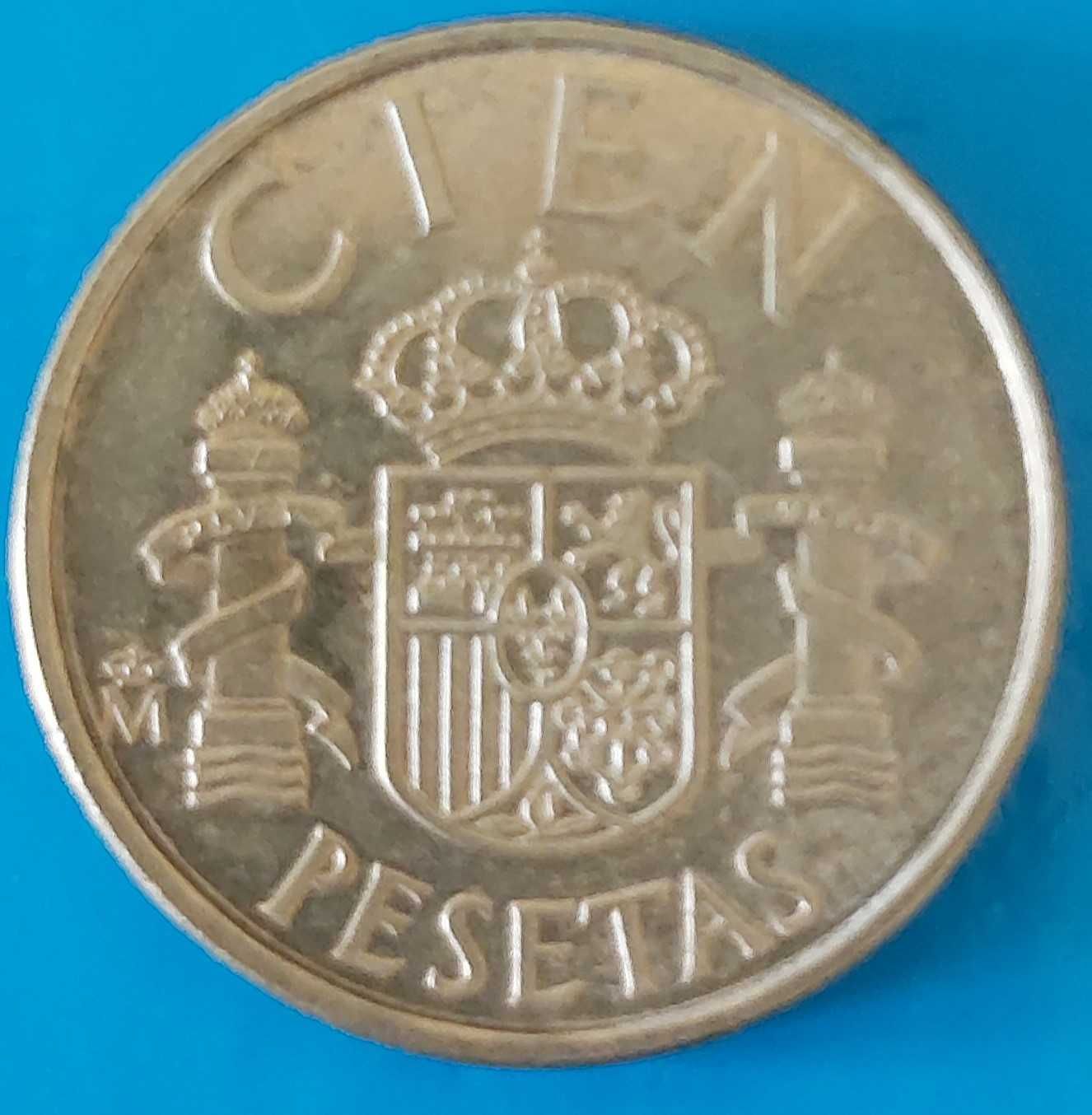 100 Pesetas de 1982, Espanha, Rei Juan Carlos I
