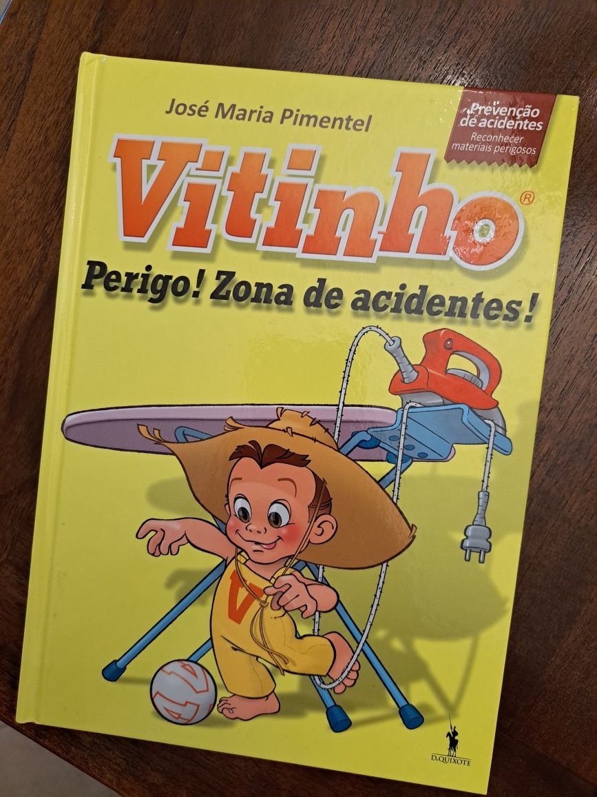 Livro - Vitinho. Perigo! Zona de Acidentes!