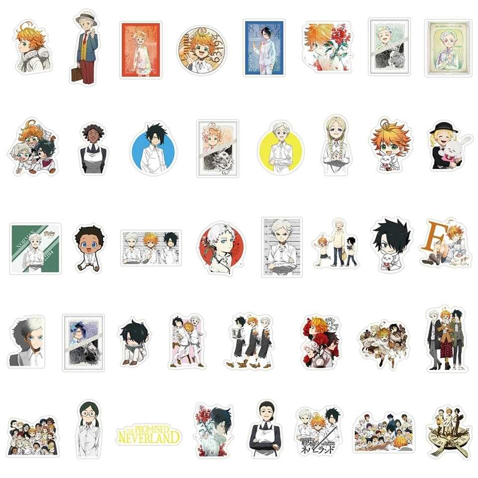 Наклейки з Soul Eater, Darling in the FranXX, Neverland