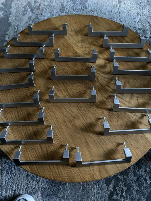 Uchwyty metalowe 20 szt rozstaw ok 12,7 cm