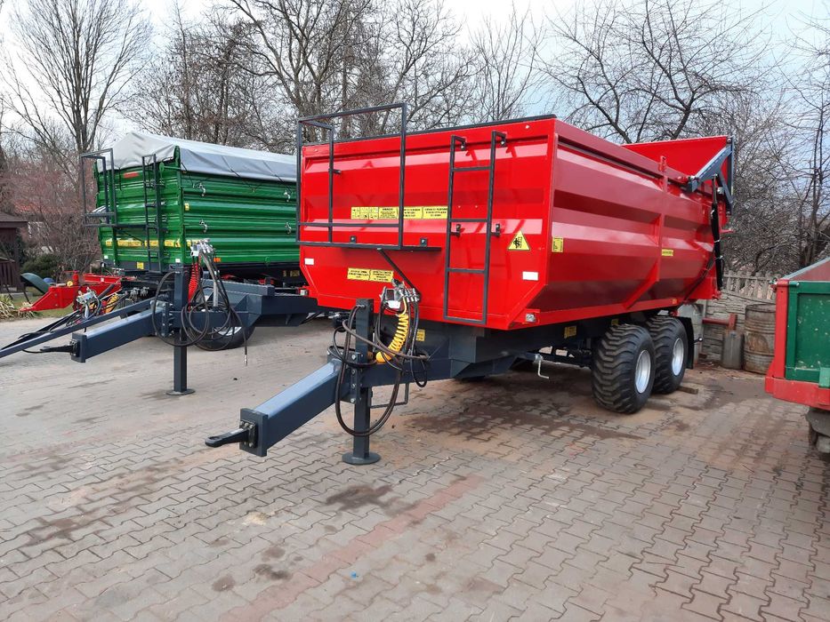 OKAZJA, PROMOCJA Przyczepa TECHMONT Tandem Skorupa 8T