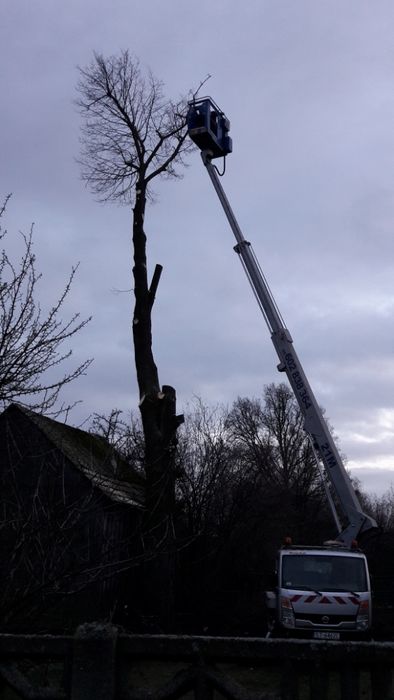 wycinka drzew-zwyżka- podnośnik częstochowa-kłobuck-usługi-20 metrów