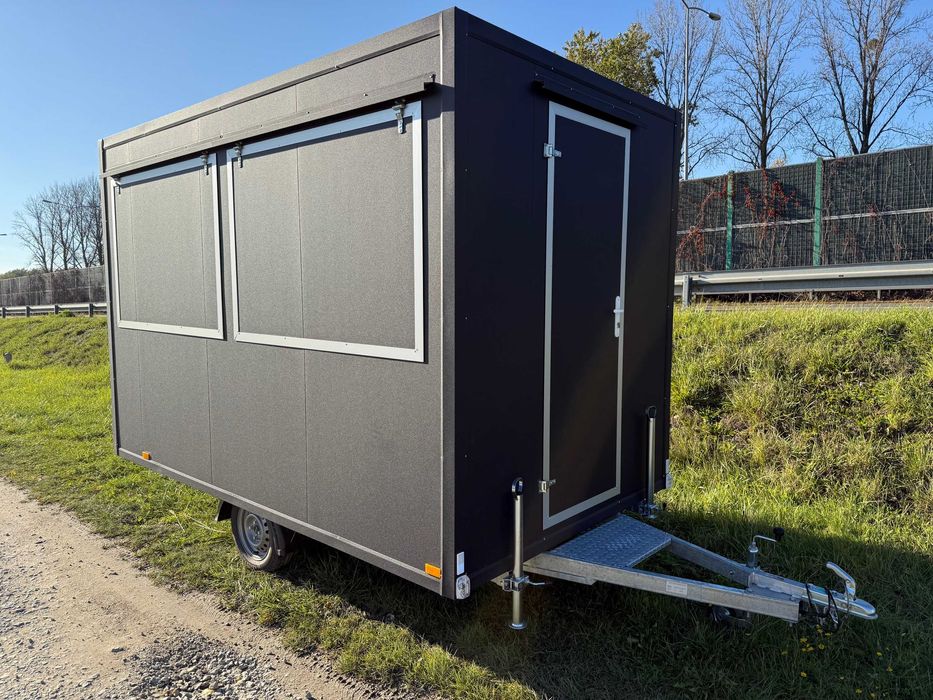 Przyczepa gastronomiczna FoodyWheel 3,5x2m Food Truck DOSTĘPNA OD RĘKI