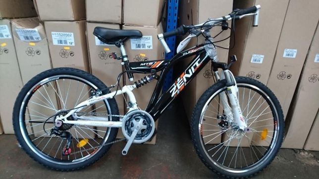 OKAZJA ! NOWY markowy rower ROMET Full MTB 24" SHI hamulce TARCZA gwar