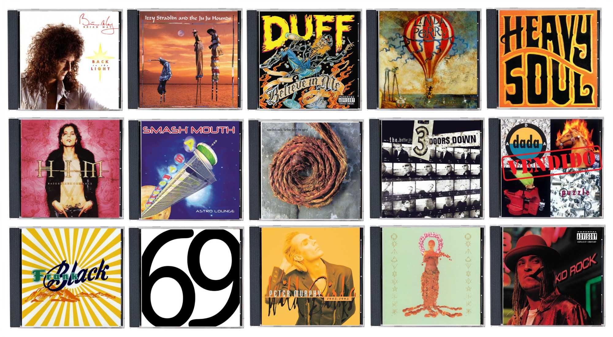Rock Alternativo, Indie, Rock: Lote de 60 CD's [6]