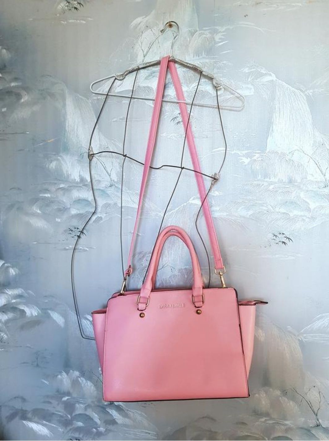 Рожева сумка Zara