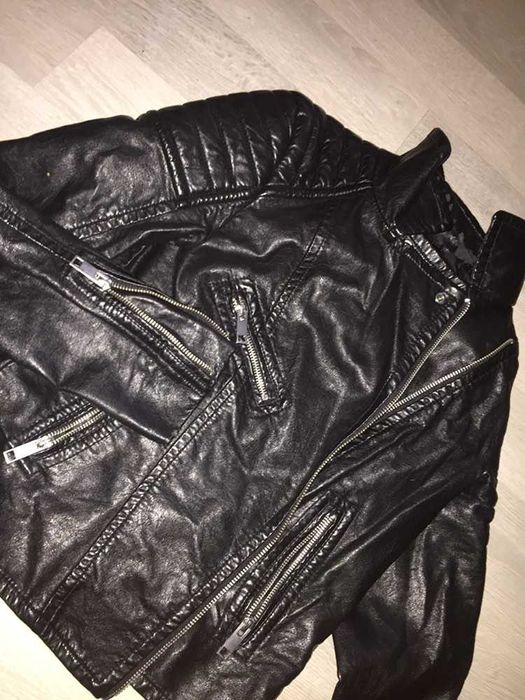 kurtka skórzana damska