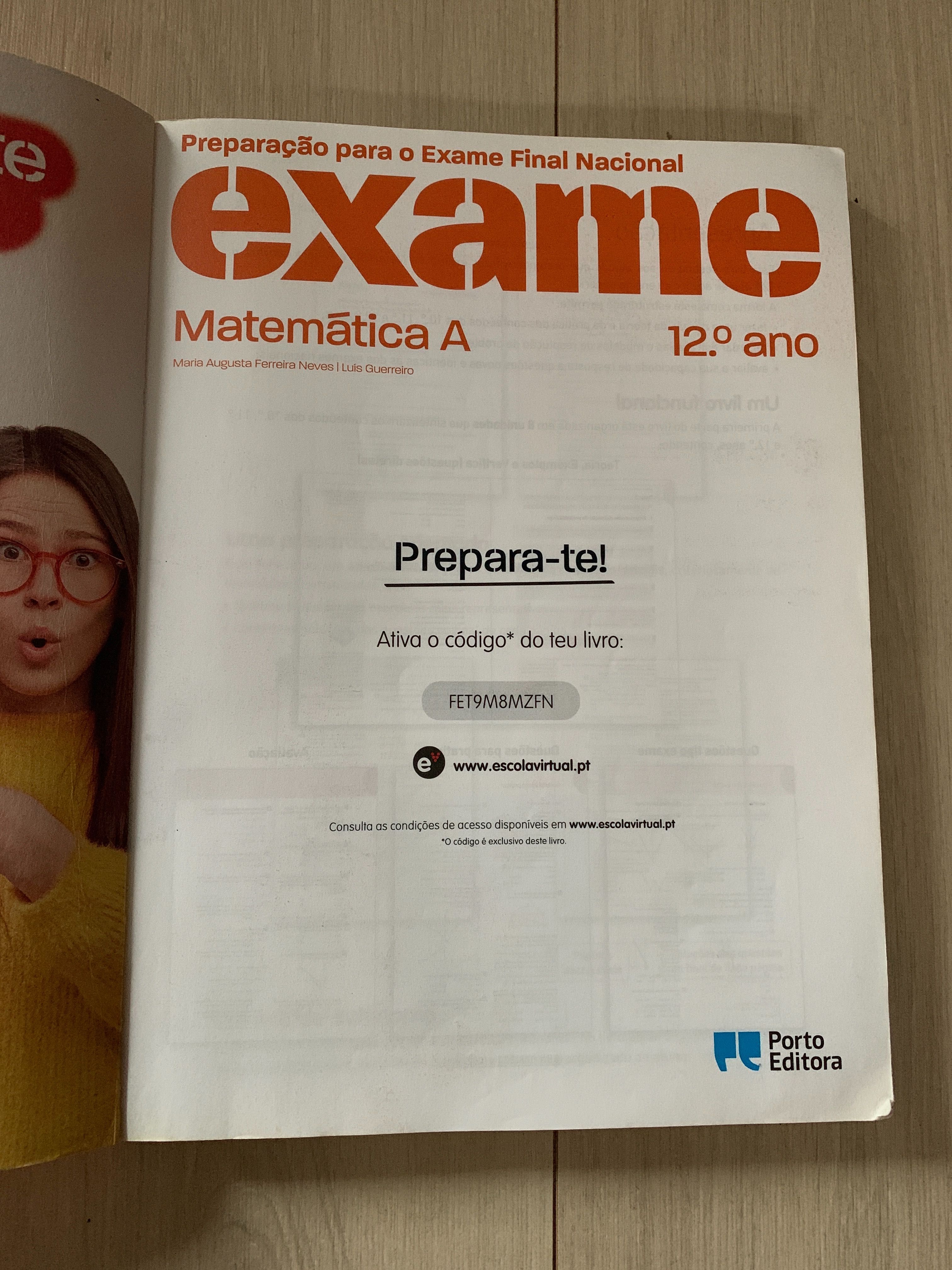 Exame final 12 ano Matemática