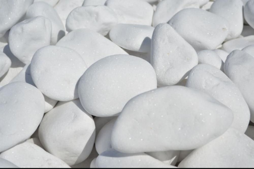 Śnieżnobiały otoczak grecki thassos Leszno Rawicz Kościan wlkp