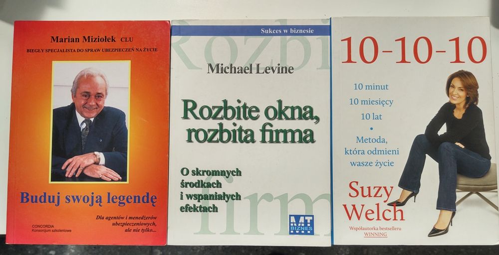 Książki Buduj swoją legendę 10-10-10 Rozbite okna, rozbita firma