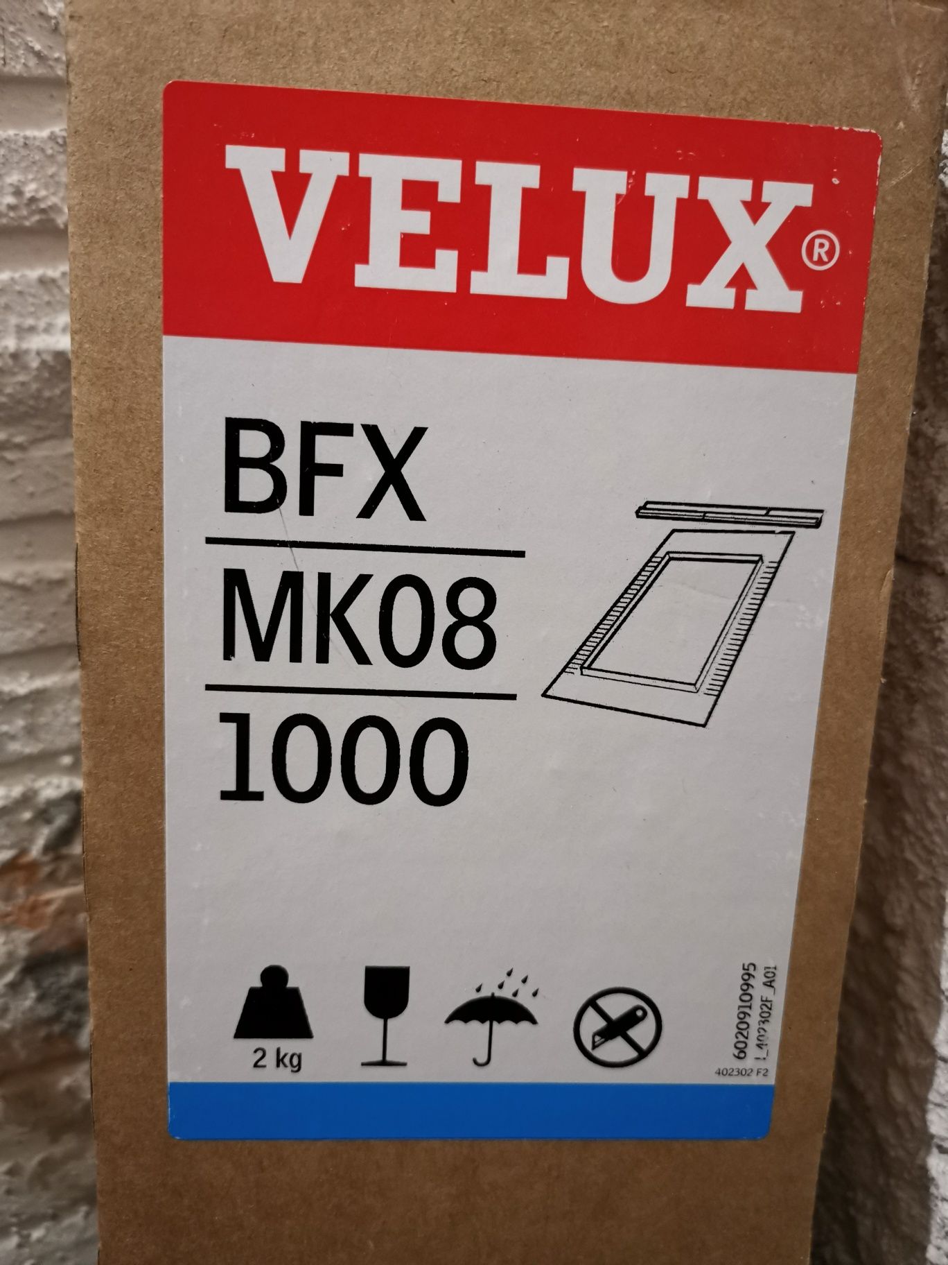 Izolacja przeciwwilgociowa velux bfx mk08 1000 trzy sztuki nowe