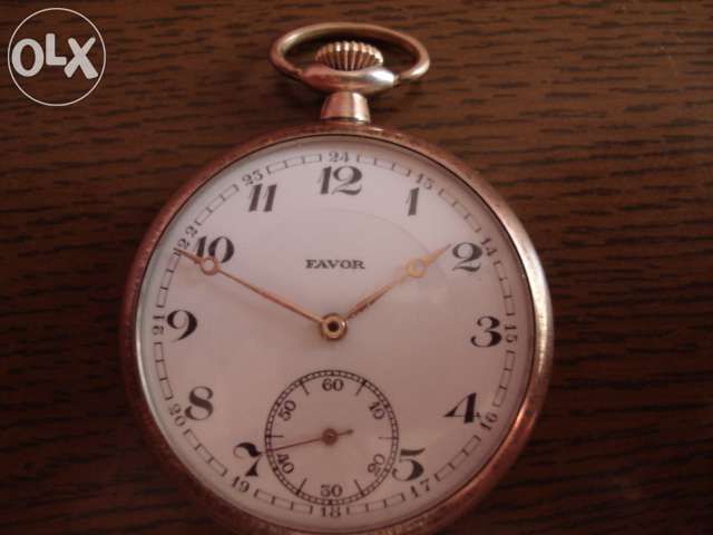 Zegarek FAVOR-Srebro 800 pozł, Omega Tissot Cyma