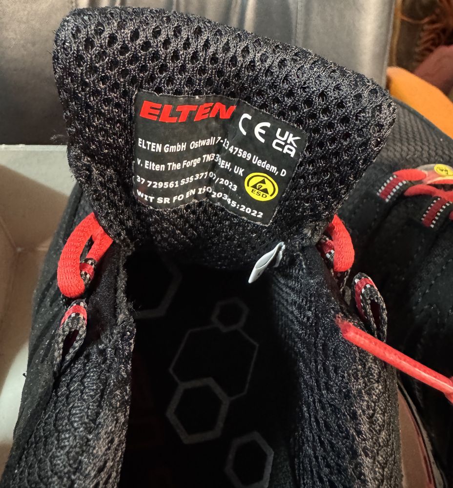 Półbut Robocze  ELTEN Maddox black low ESD S3 roz.37