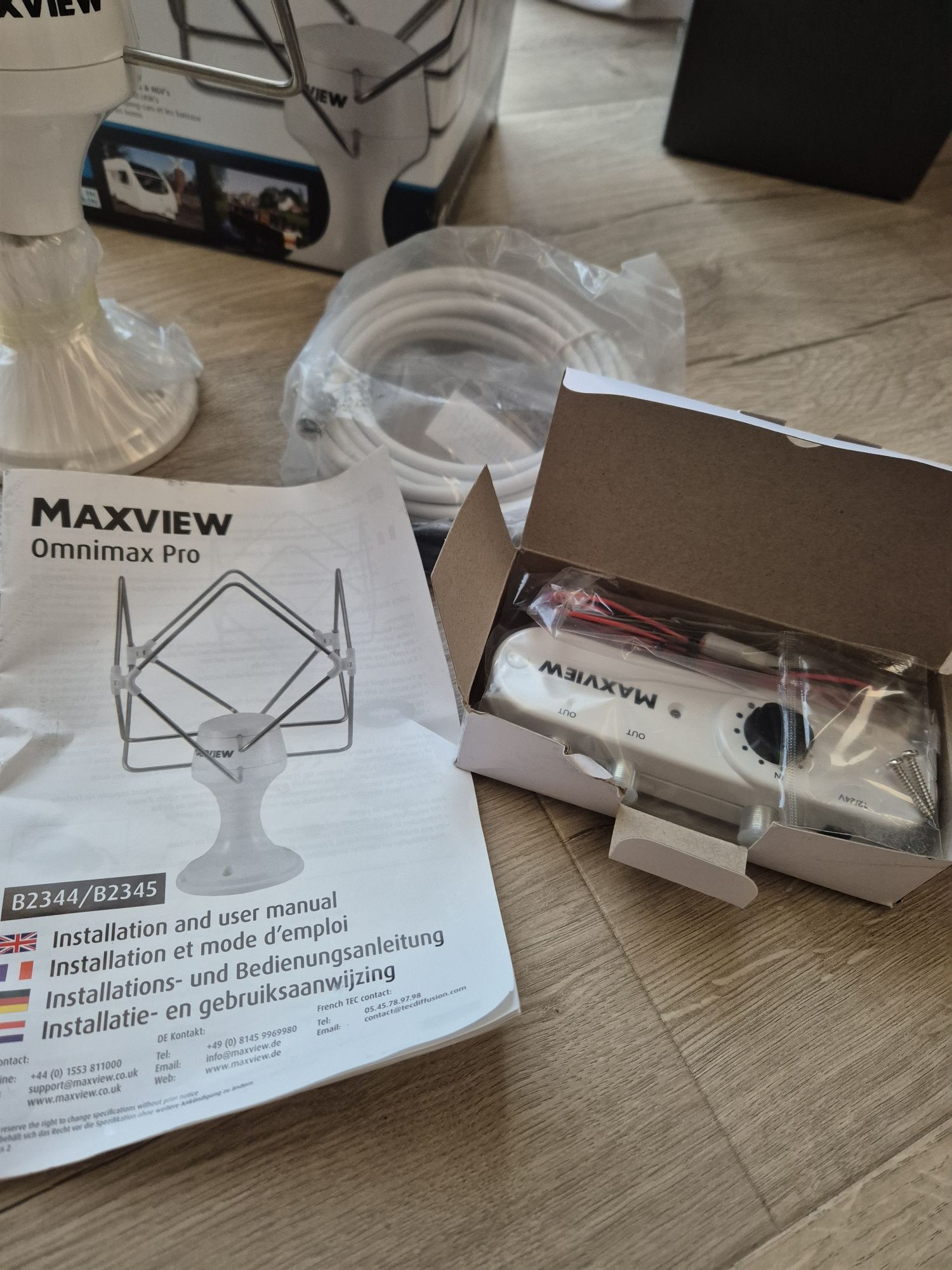 Nowa MAXVIEW OMNIMAX PRO mobilna antena telewizyjna

np: przyczepy i s