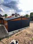 Garaż blaszany drewnopodobny 5x5 6x5 6x5,80 6x6 7x6profil ocynk!