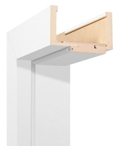 Ościeżnica regul. Bezprzylgowa DRE biały lakier 14do16 80” prawa 3 zaw