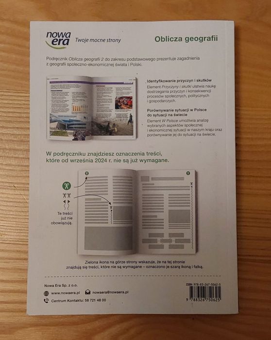 Oblicza Geografii 2 zakres podstawowy