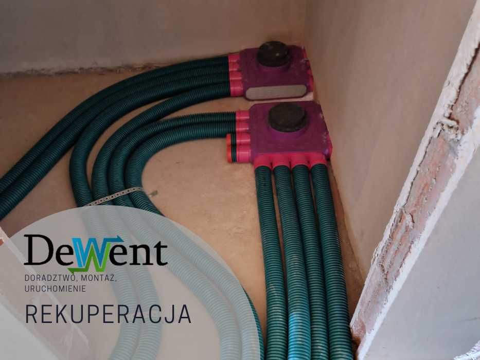 Rekuperacja, wentylacja mechaniczna. Konkurencyjne ceny. Faktura