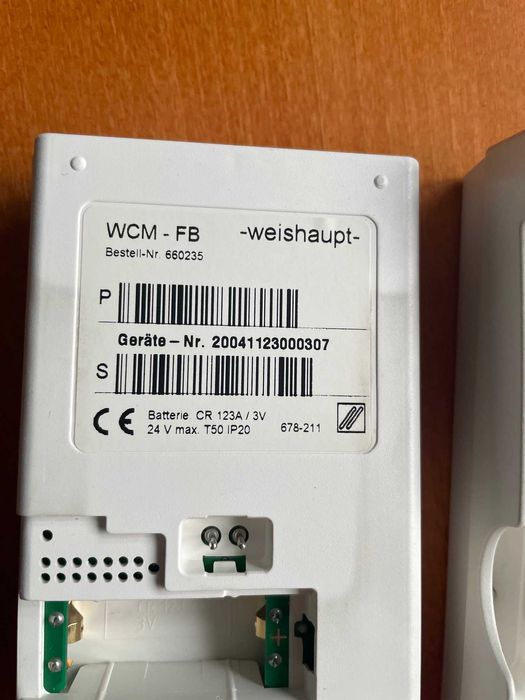 Sterownik Weishaupt WCM-FB Thermo Condens Bestell 660235