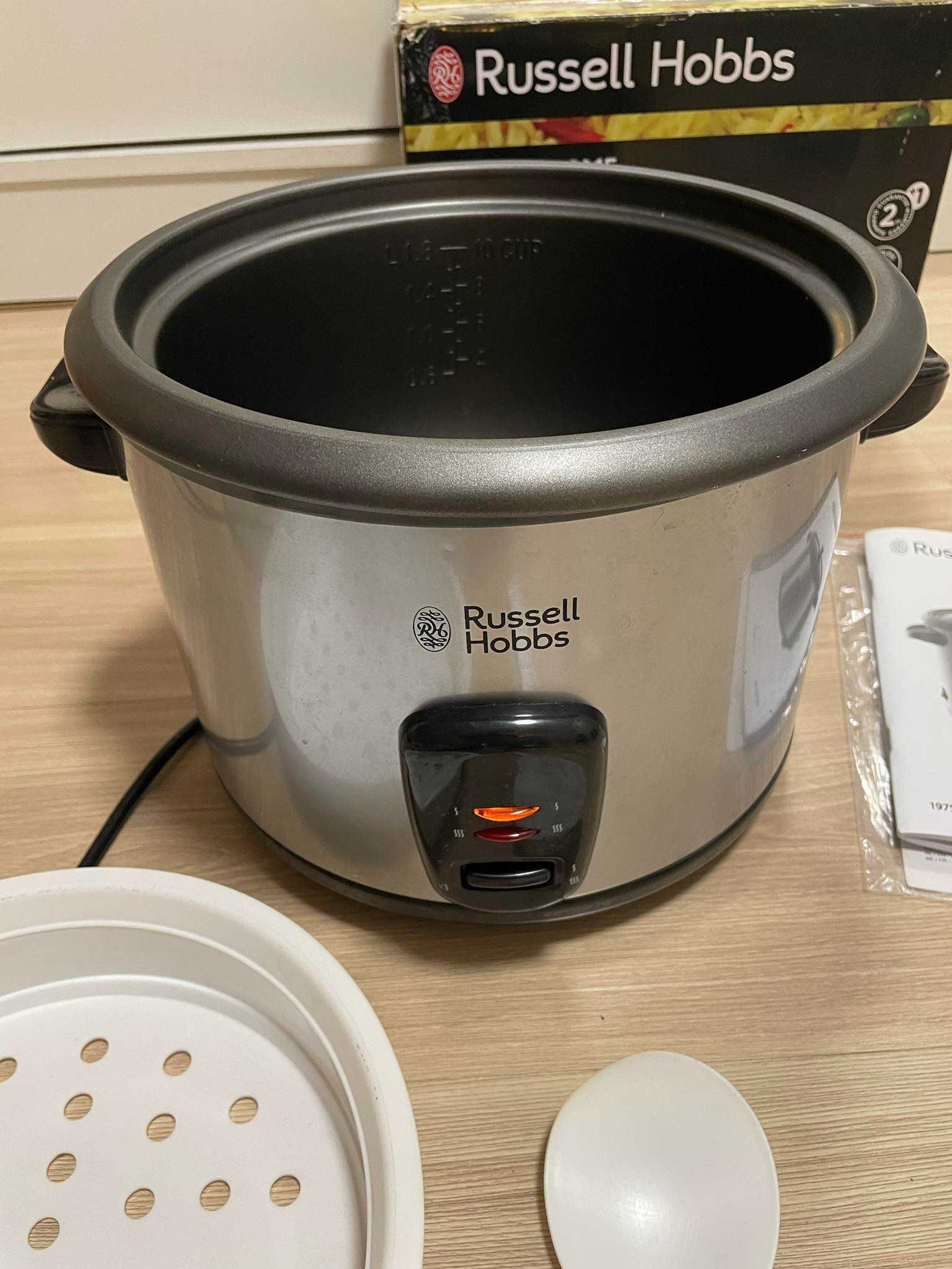 Garnek elektryczny Garnek do ryżu Russell Hobbs  1,8 l szary 700 W