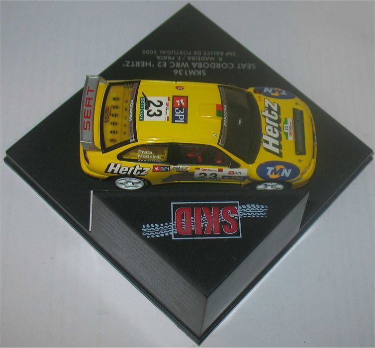 Skid - Seat Cordoba WRC Evo2 - Rally de Portugal 2000 - Rui Madeira