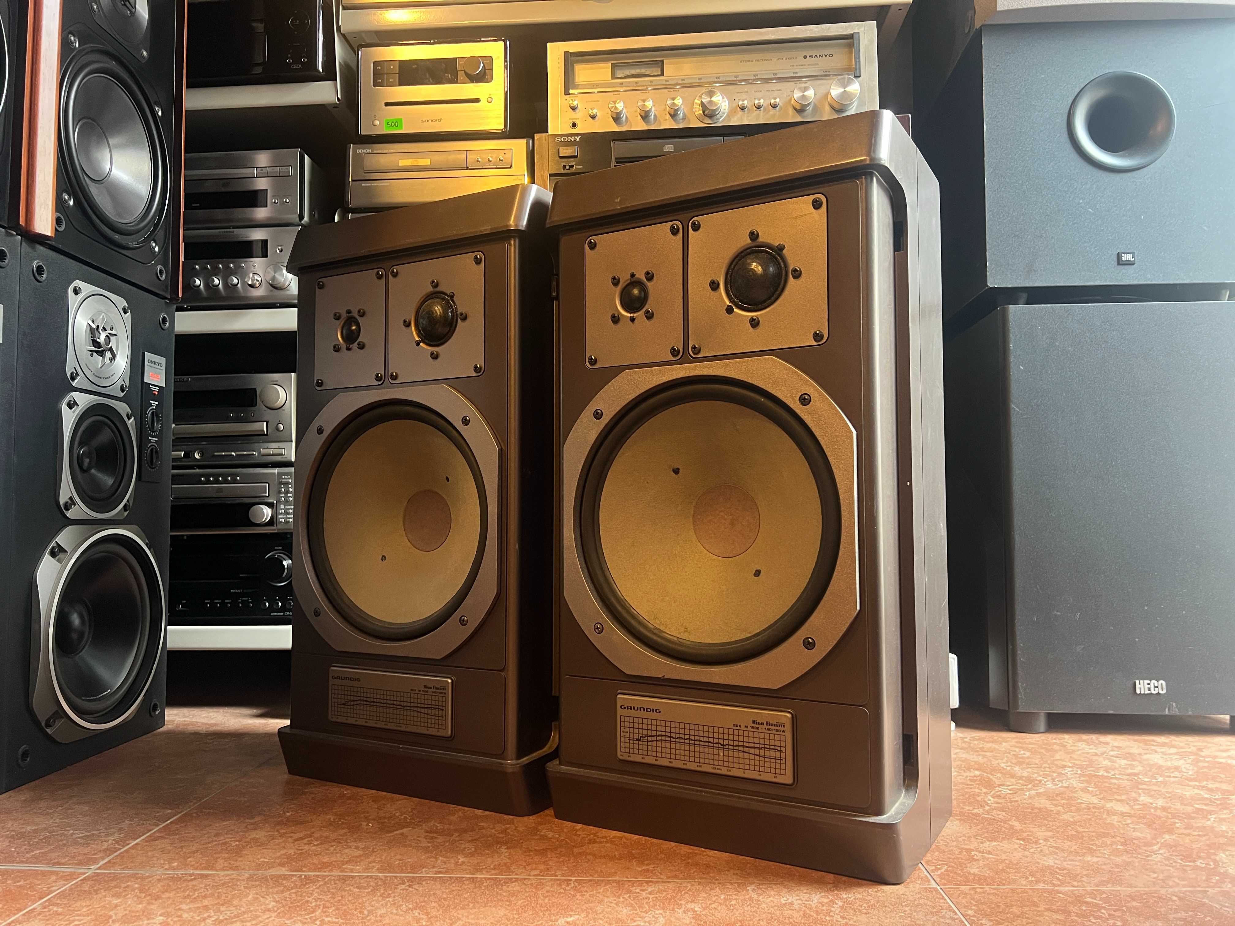 Kolumny Grundig Box M1500 monitory podłogowe, Audio Room