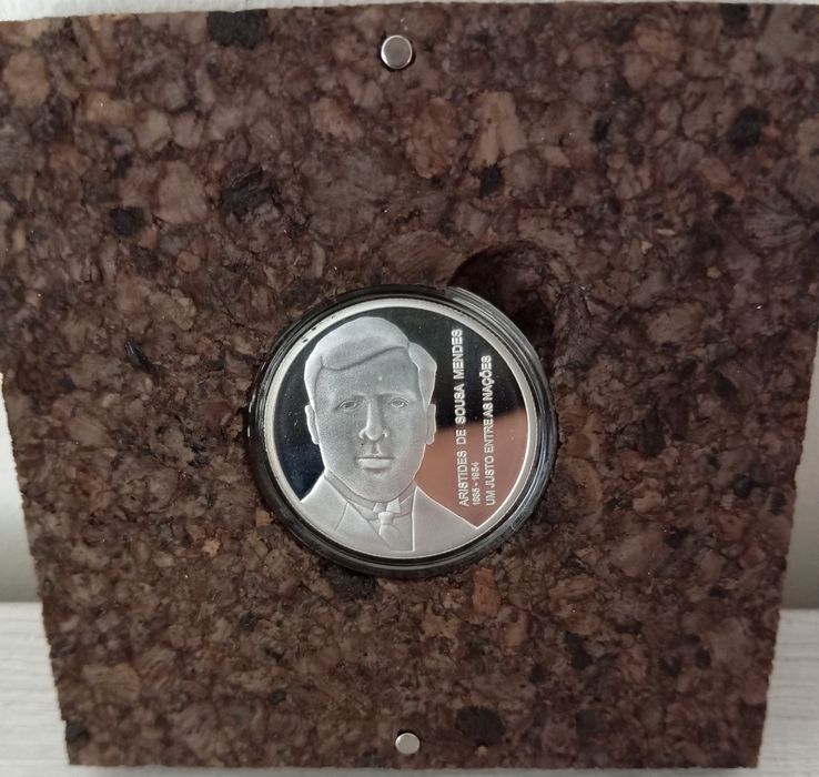 Moeda Prata Proof, Aristides de Sousa Mendes (Reservada)