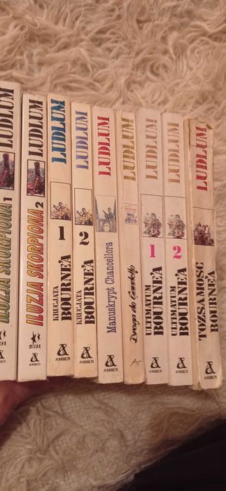 Robert Ludlum Bourne 9 książek