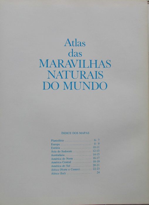 Maravilhas Naturais do Mundo - - - - - Enciclopédia